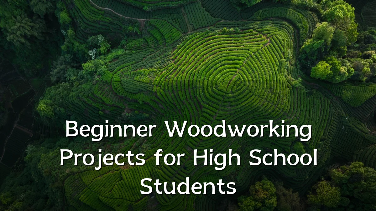 Beginner Woodworking Projects for High School Students