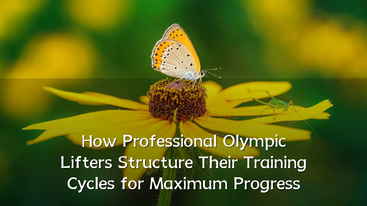 How Professional Olympic Lifters Structure Their Training Cycles for Maximum Progress