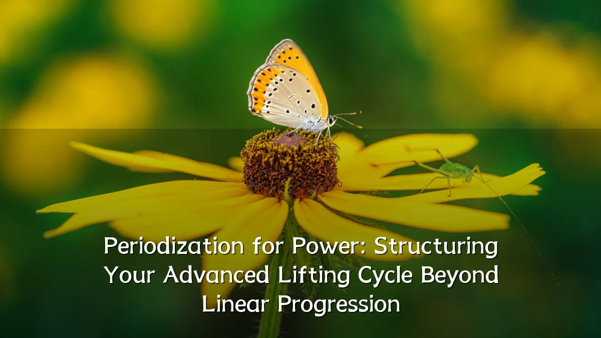 Periodization for Power: Structuring Your Advanced Lifting Cycle Beyond Linear Progression