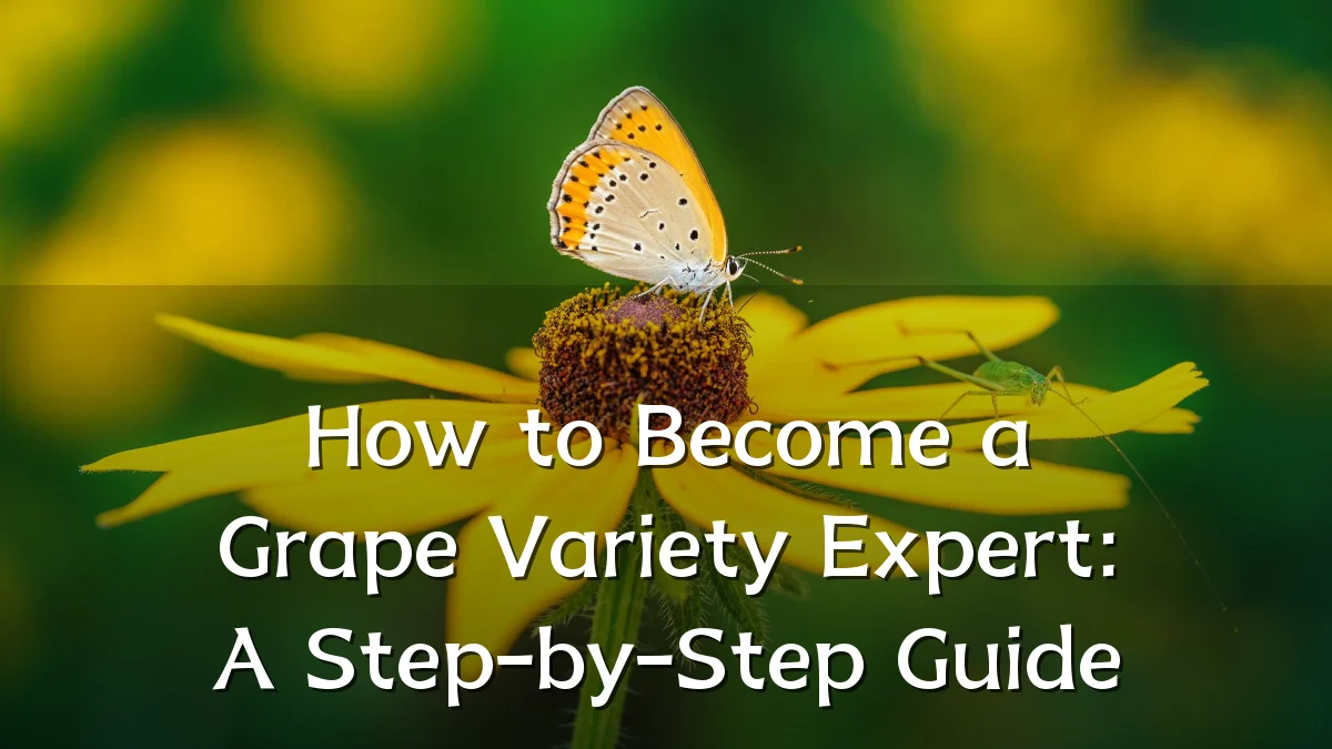 How to Become a Grape Variety Expert: A Step-by-Step Guide