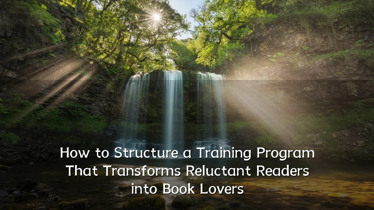 How to Structure a Training Program That Transforms Reluctant Readers into Book Lovers