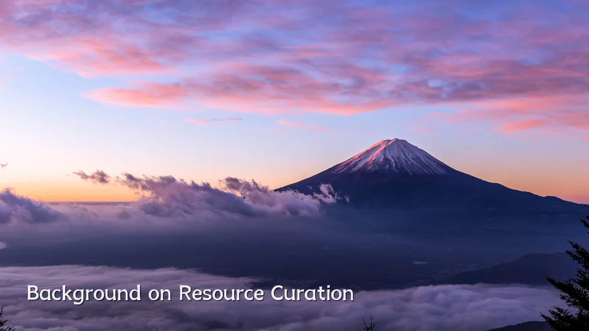 Background on Resource Curation