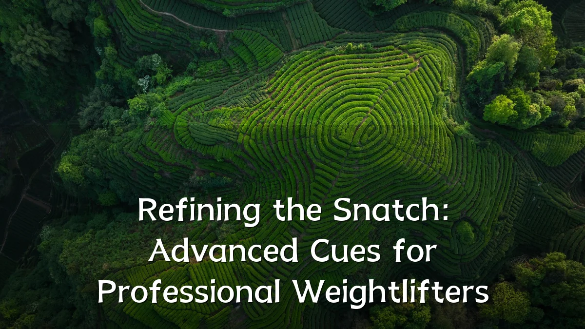 Refining the Snatch: Advanced Cues for Professional Weightlifters