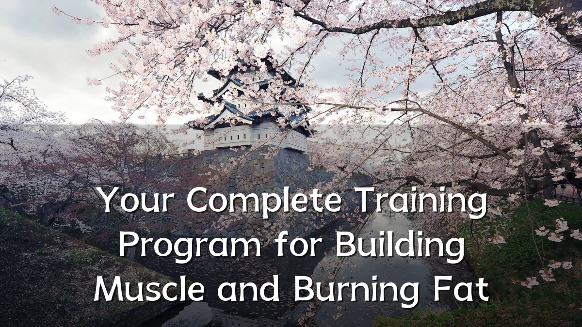 Your Complete Training Program for Building Muscle and Burning Fat