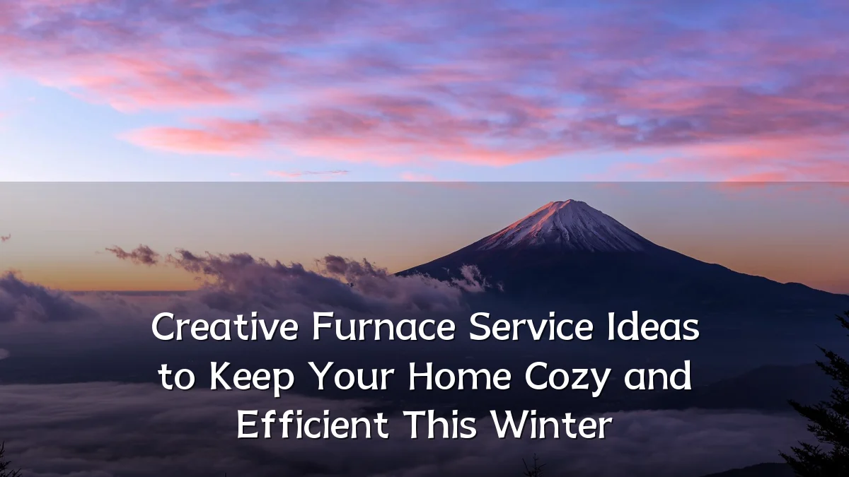 Creative Furnace Service Ideas to Keep Your Home Cozy and Efficient This Winter